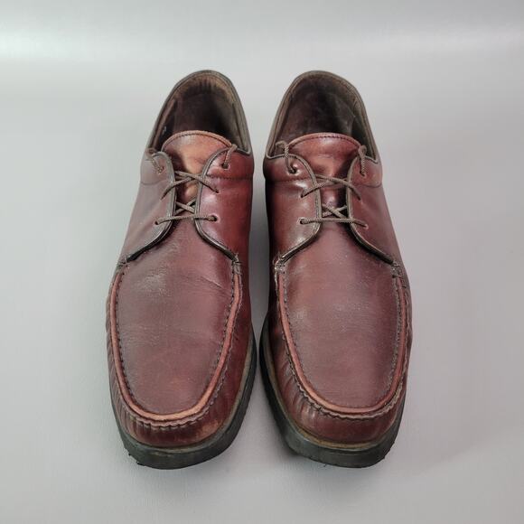 Wright Walker Men’s Oxford Leather Lace Up Shoes Size 11 AA Made In Italy - Picture 8 of 16